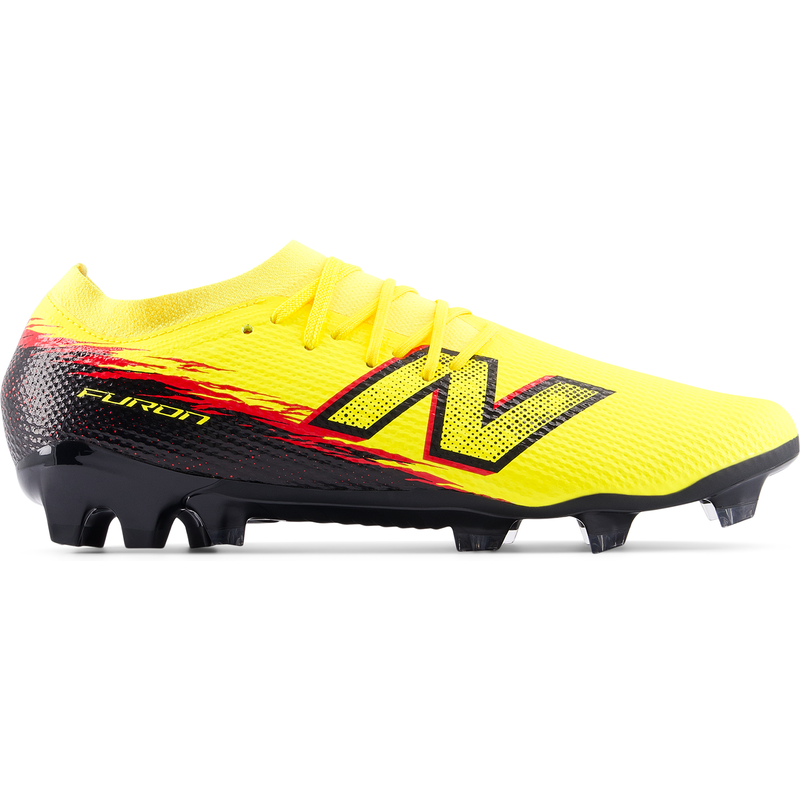 Levně Pánské kopačky New Balance FURON TEAM FG V8 UF3F1WQ – žluté