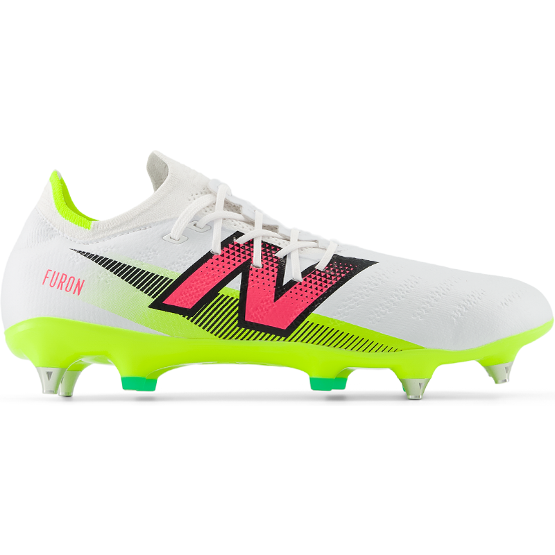 Levně Pánské kopačky New Balance FURON PRO SG V7+ SF1SH75 – bílé