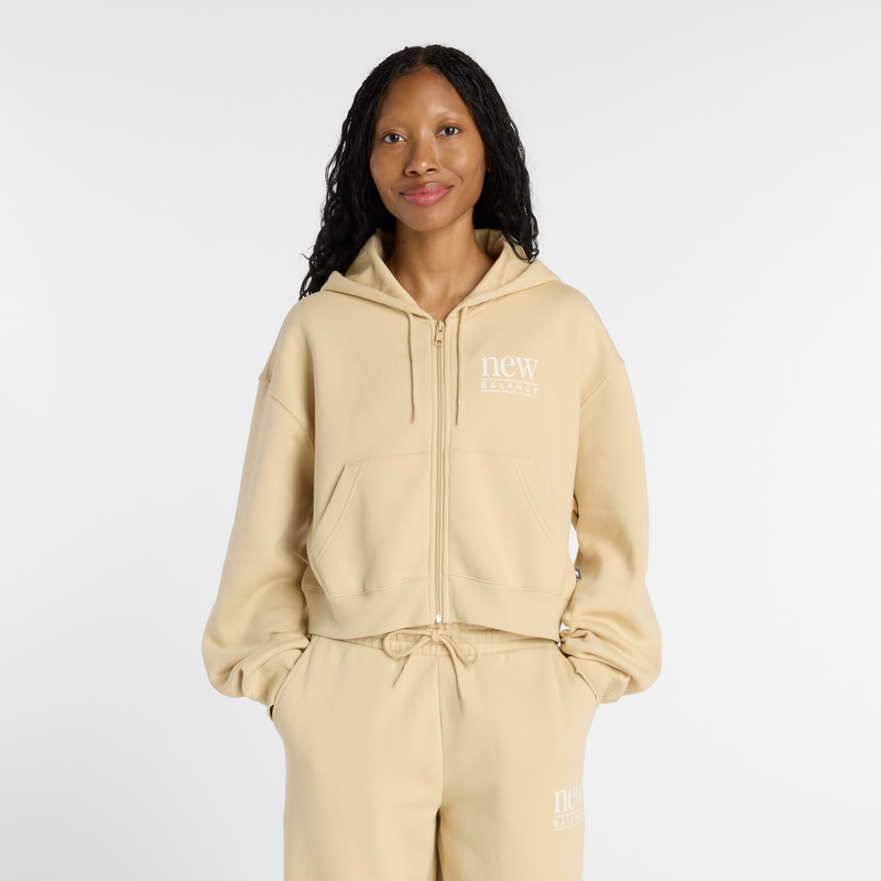 Levně Dámská mikina New Balance WJ6109B2ABC – žluté