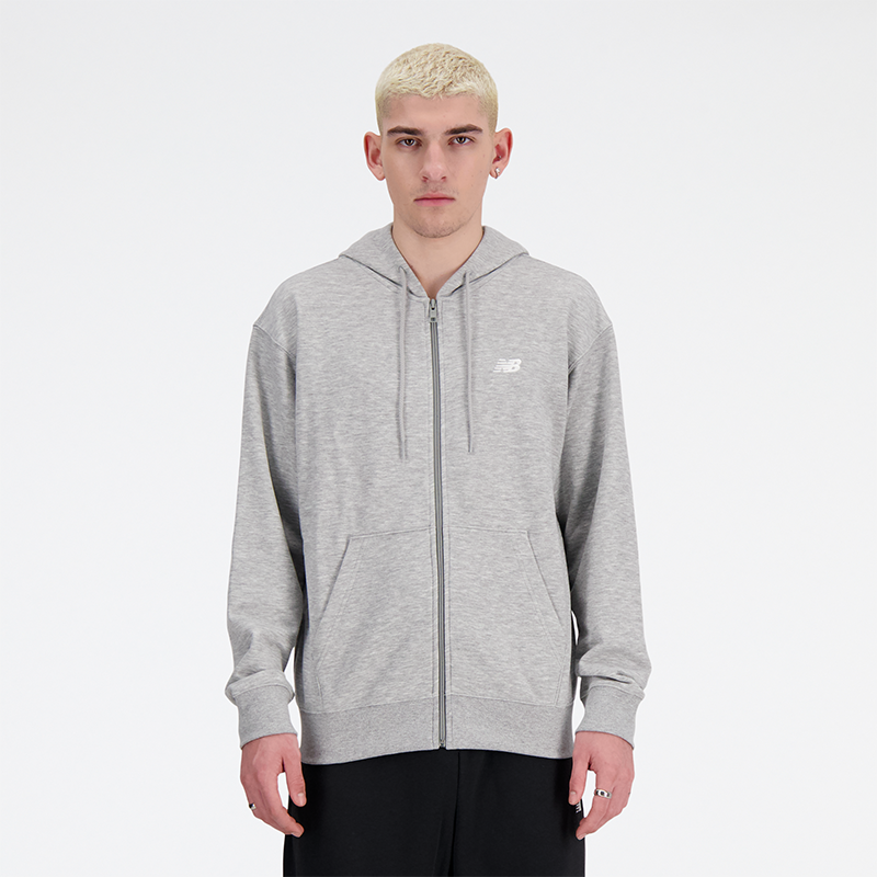 Levně Pánská mikina New Balance MJ41501AG – šedé
