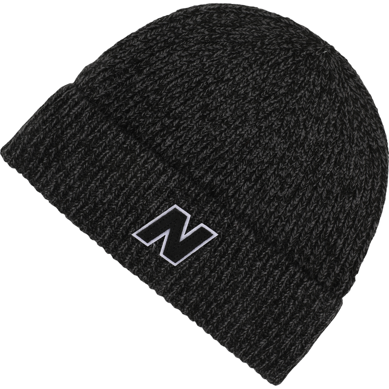 Levně Čepice New Balance LAH53009BK – černé