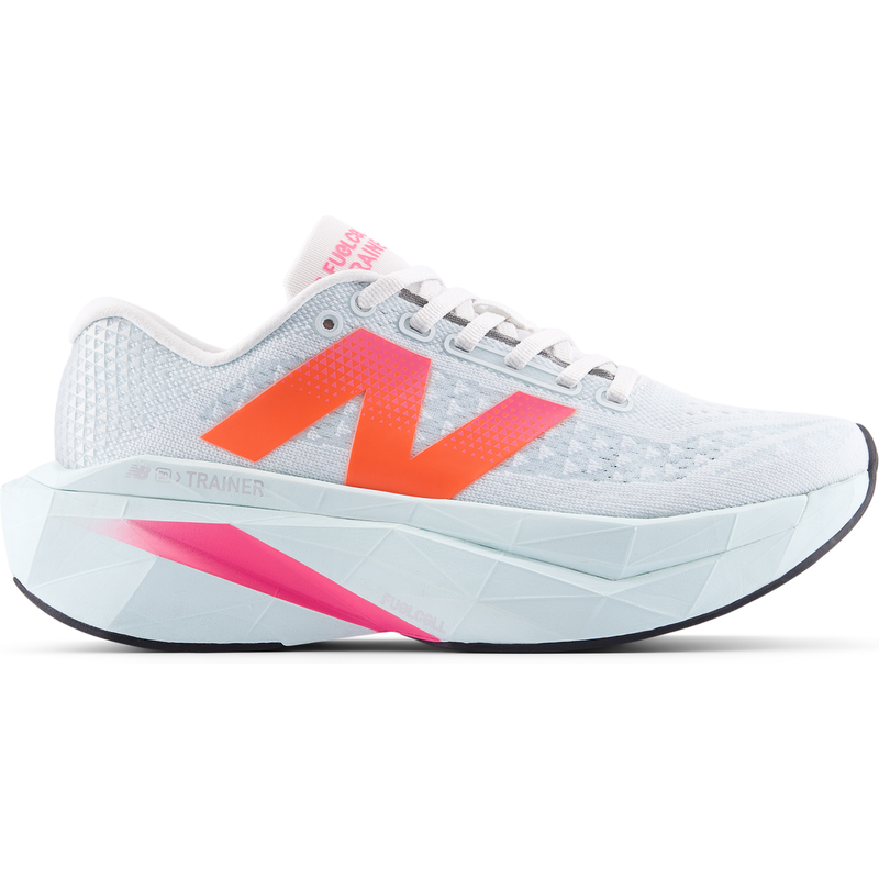 Levně Dámské běžecké boty New Balance FuelCell SuperComp Trainer v3 WRCX76E – modré