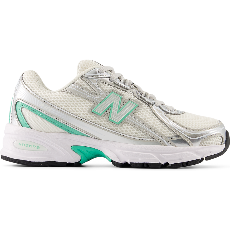 Levně Dětské boty New Balance G7402H8 – bílé