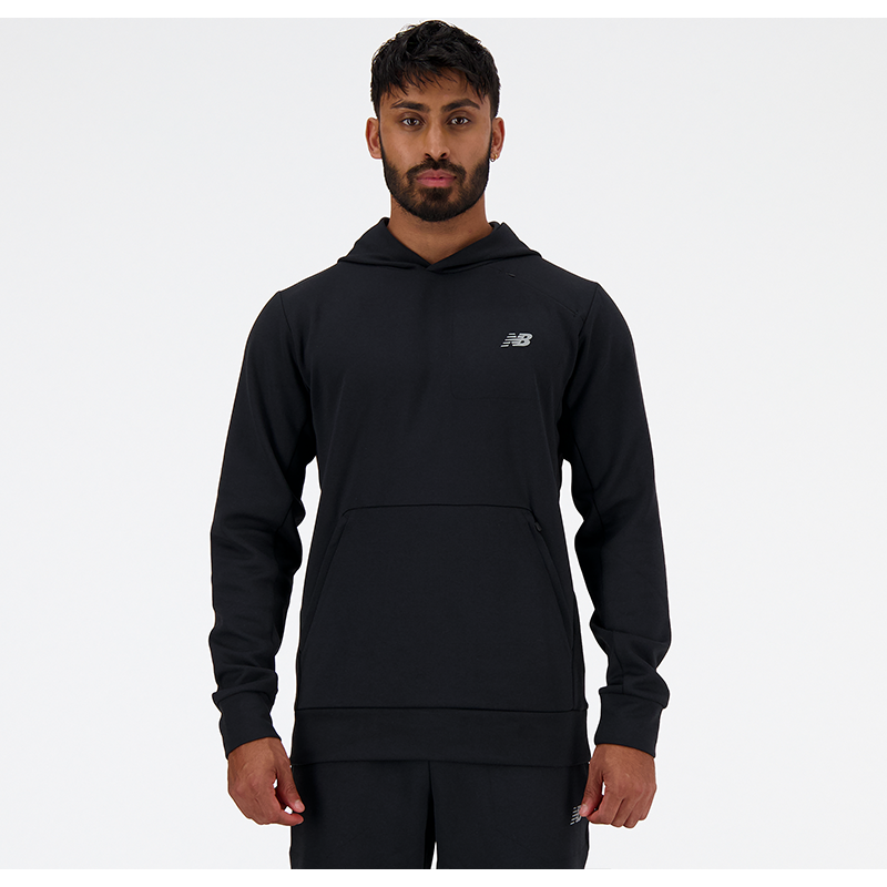 Levně Pánská mikina New Balance MT41139BK – černé