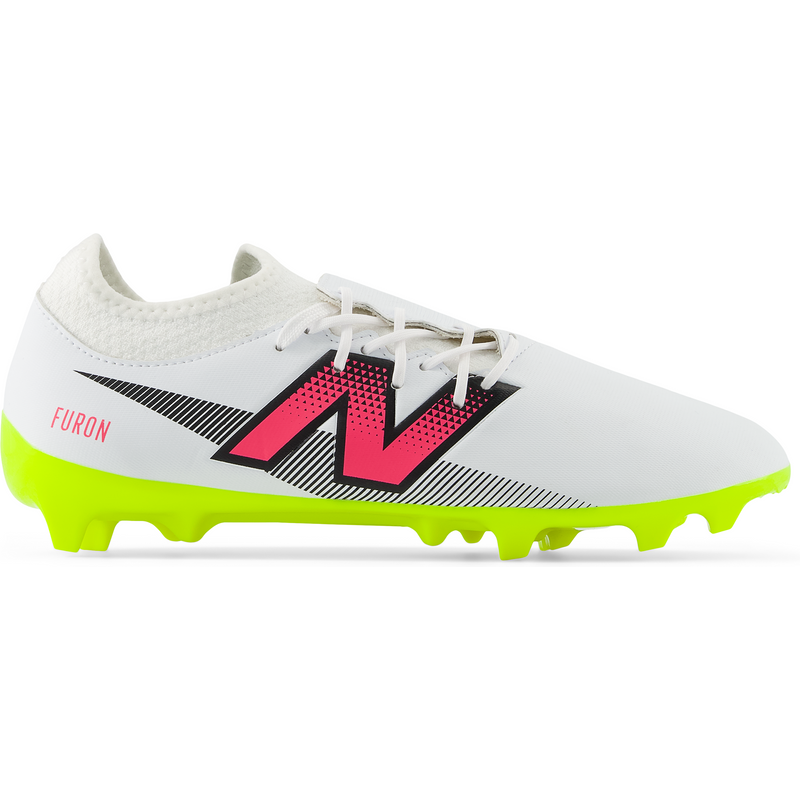 Levně Kopačky New Balance FURON V7+ DISPATCH FG SF3FH75 – bílé