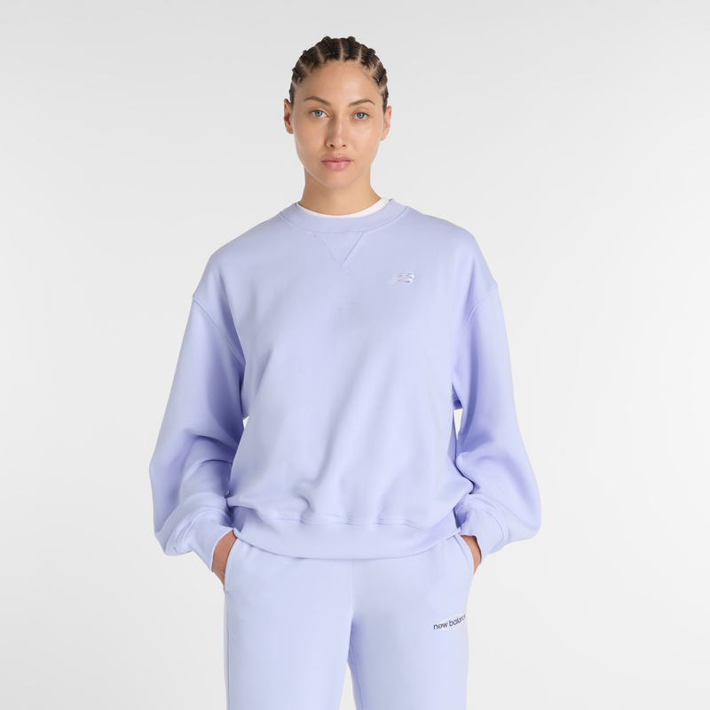 Levně Dámská mikina New Balance WT41500DYK – fialové
