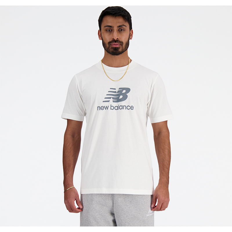 Levně Pánské tričko New Balance MT41502WT – bílé