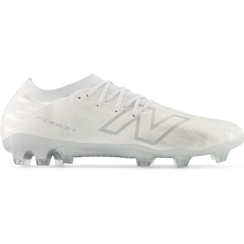 Levně Pánské kopačky New Balance FURON ELITE FG V8 UF1F799 – bílé