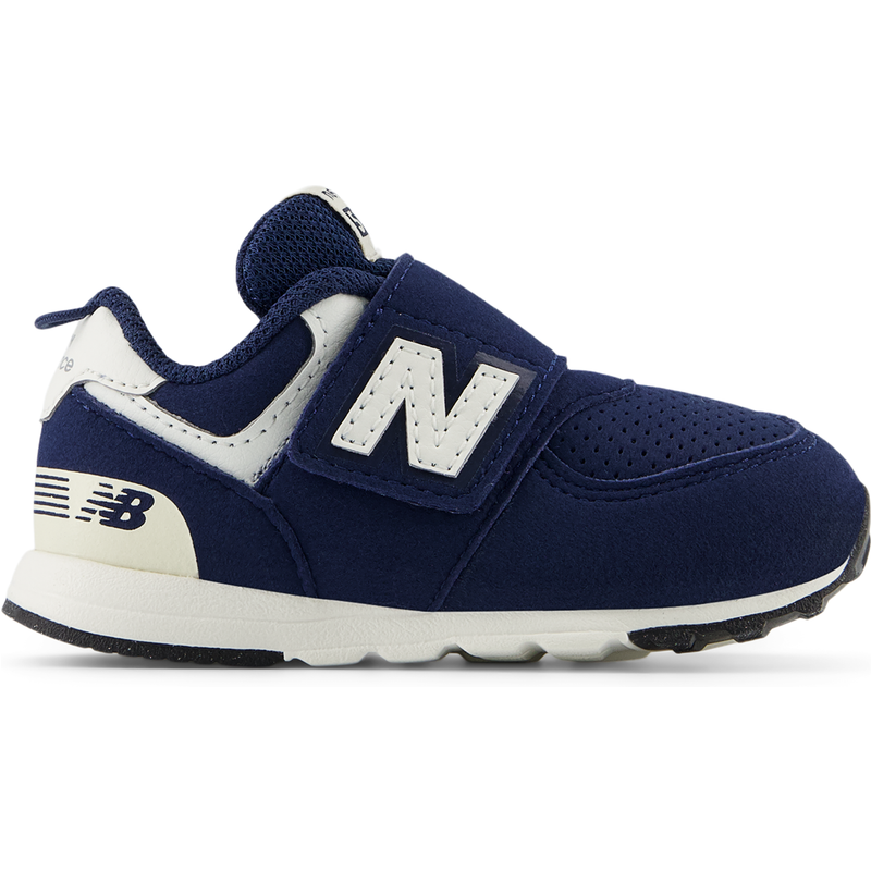 Levně Dětské boty New Balance NW574BCE – tmavomodrá