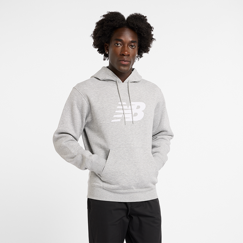 Levně Pánská mikina New Balance MT43904AG – šedé