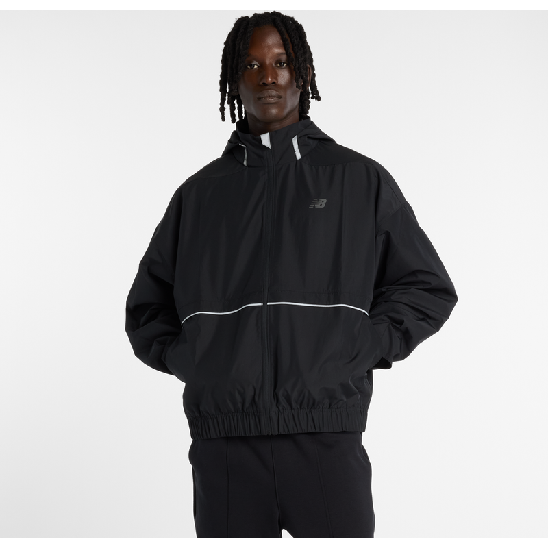 Levně Pánská bunda New Balance MJO5BXBK – černé