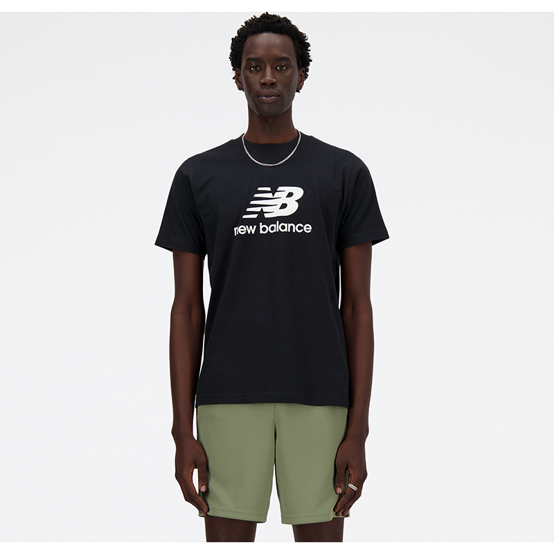 Levně Pánské tričko New Balance MT41502BK – černé
