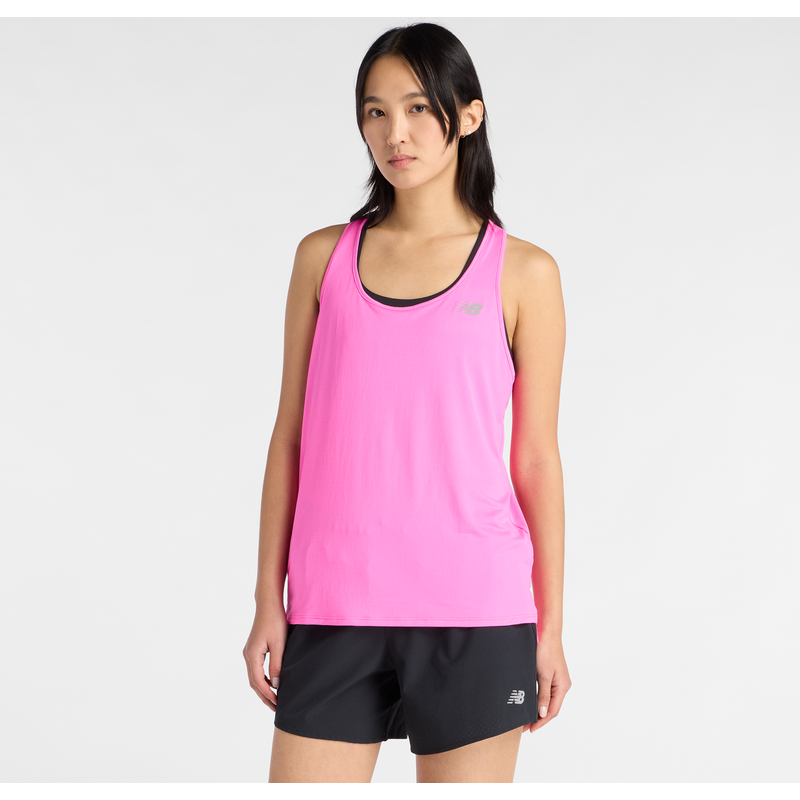Levně Dámské tričko New Balance WT41220AAB – růžové