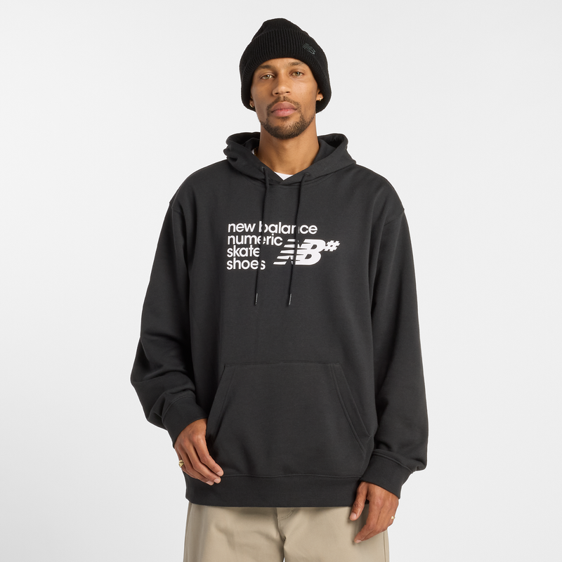 Levně Pánská mikina New Balance Numeric MT51954BK – černé