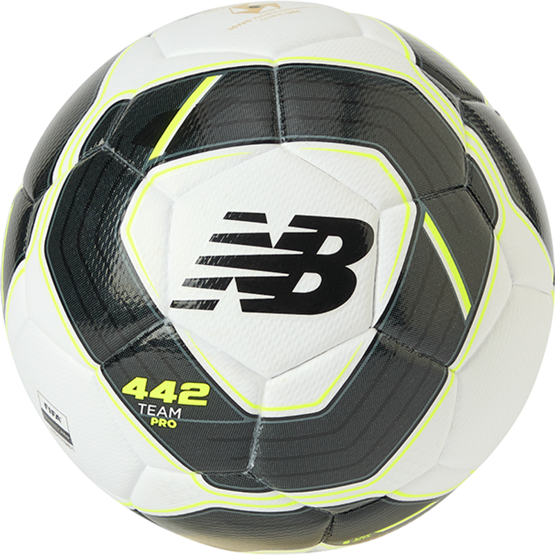 Levně Míč New Balance 442 TEAM PRO FB23058GWHN – bílé