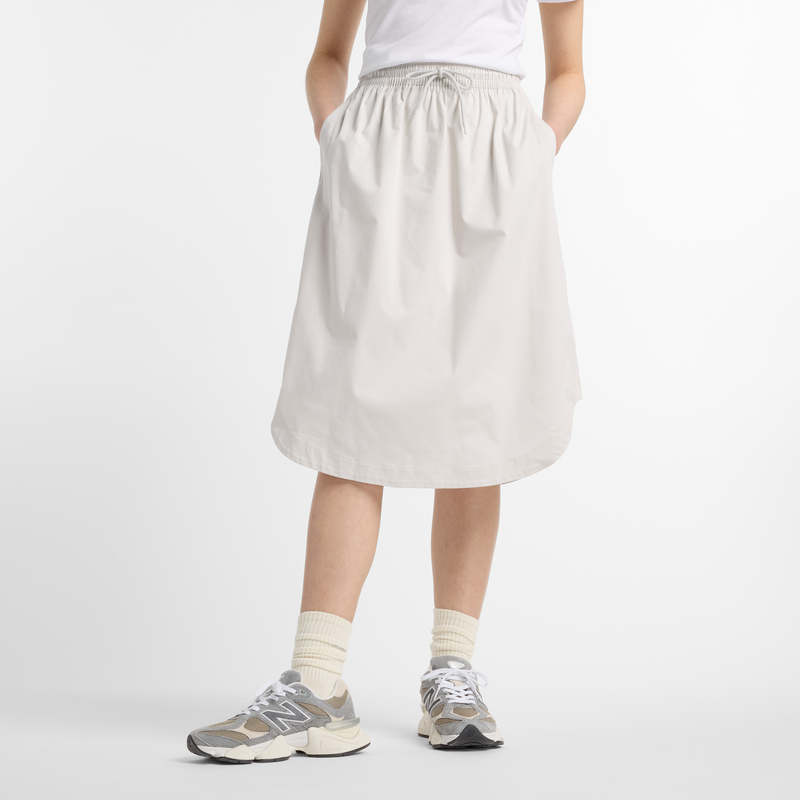 Levně Dámská sukně New Balance WK51551GYM – šedé