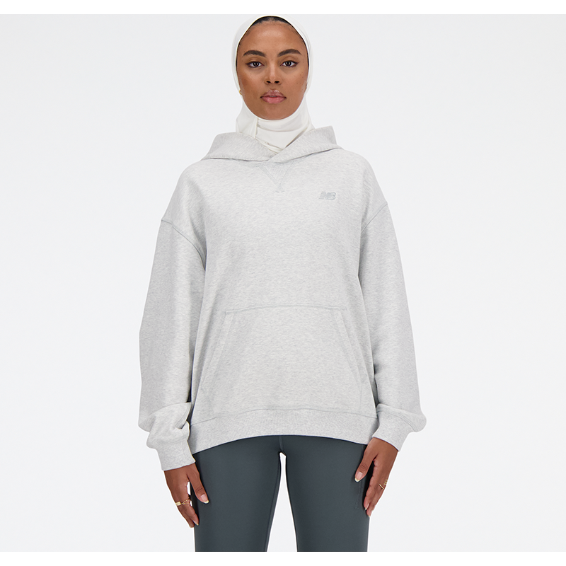 Levně Dámská mikina New Balance WT41537AHH – šedé