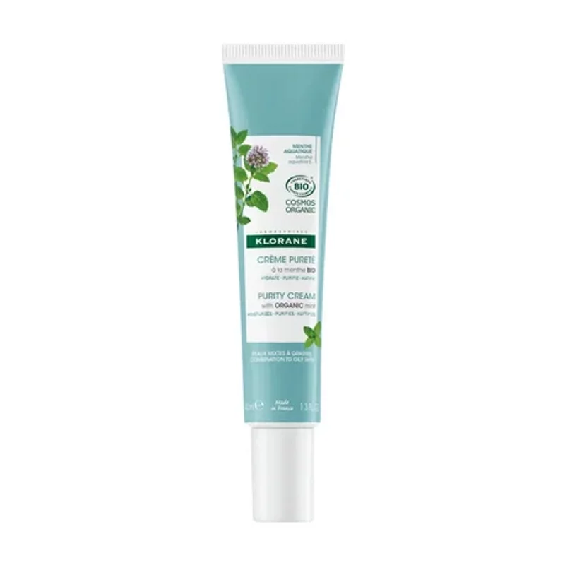 Menthe Bio Crème Purificant 40 g