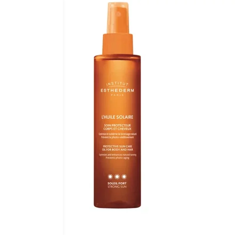L'Huile Solaire Soins Protector Corps et Cheveux Factor Fort 150 ml