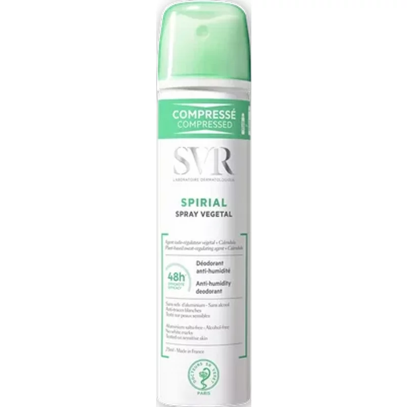 Spirial Végétal Spray Déodorant Antitranspirant 75 ml