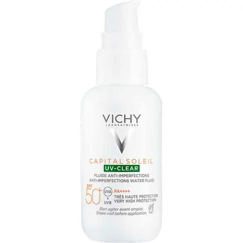 Capital Soleil UV Clear Fluide Anti-imperfections SPF50+ 40 ml