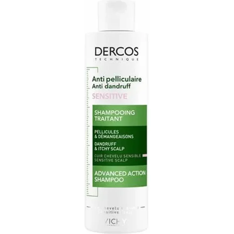 Dercos Shampooing Anticaspa Sensitive 200 ml