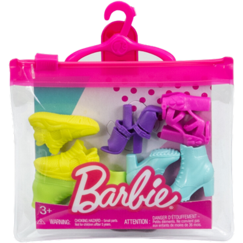 Barbie Tillbehör Skor - 5 st