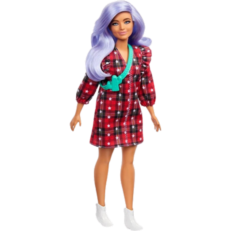 Barbie Fashionistas docka med lila hår