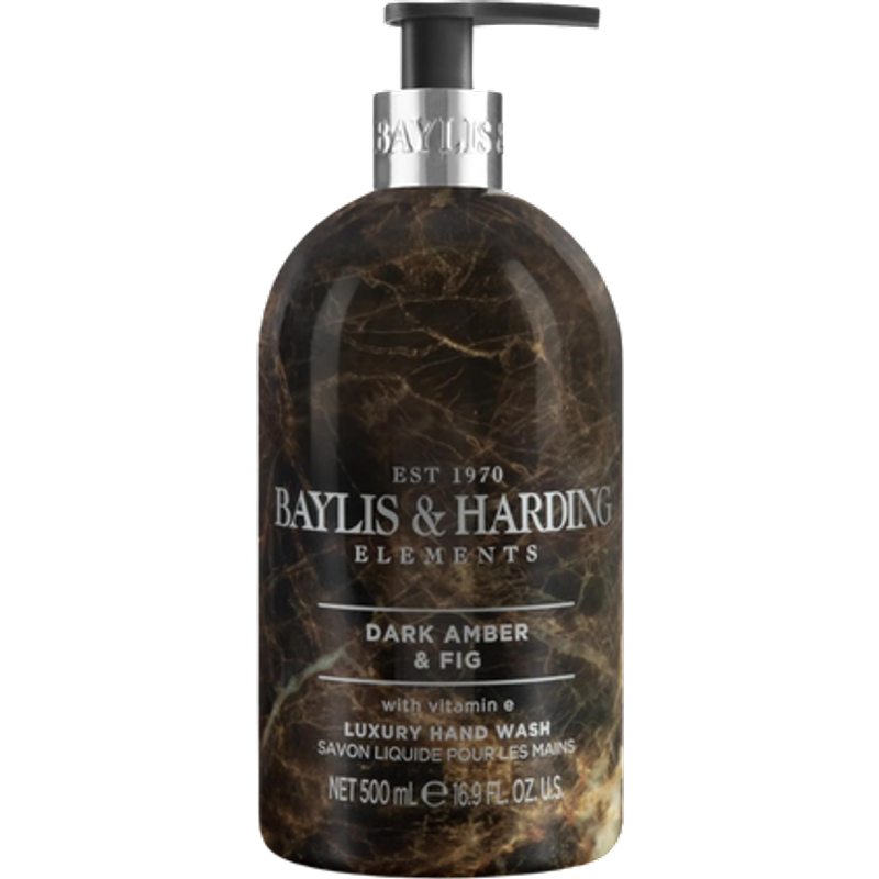 Baylis & Harding Elements Dark Amber & Fig Handtvål - 500 ml