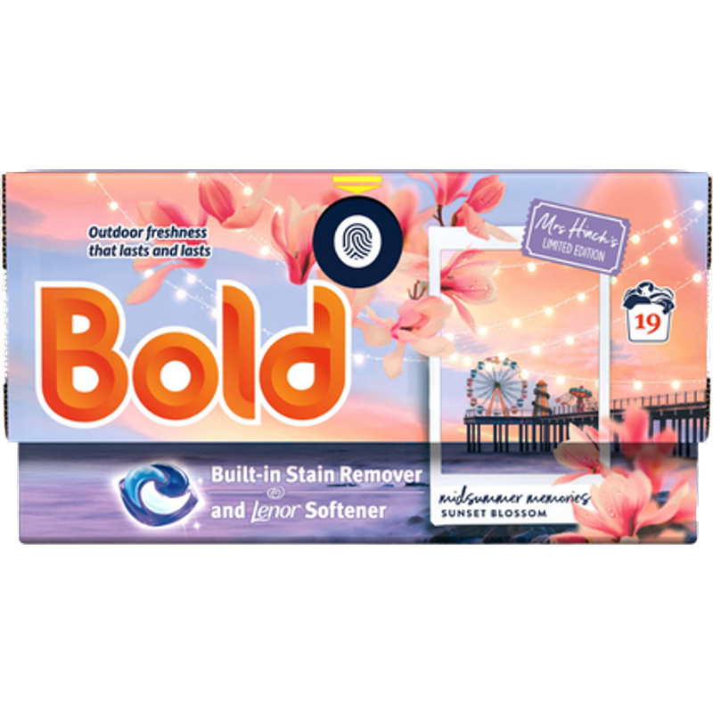 Bold Midsummer Memories Sunset Blossom Laundry Pods - 19 st.