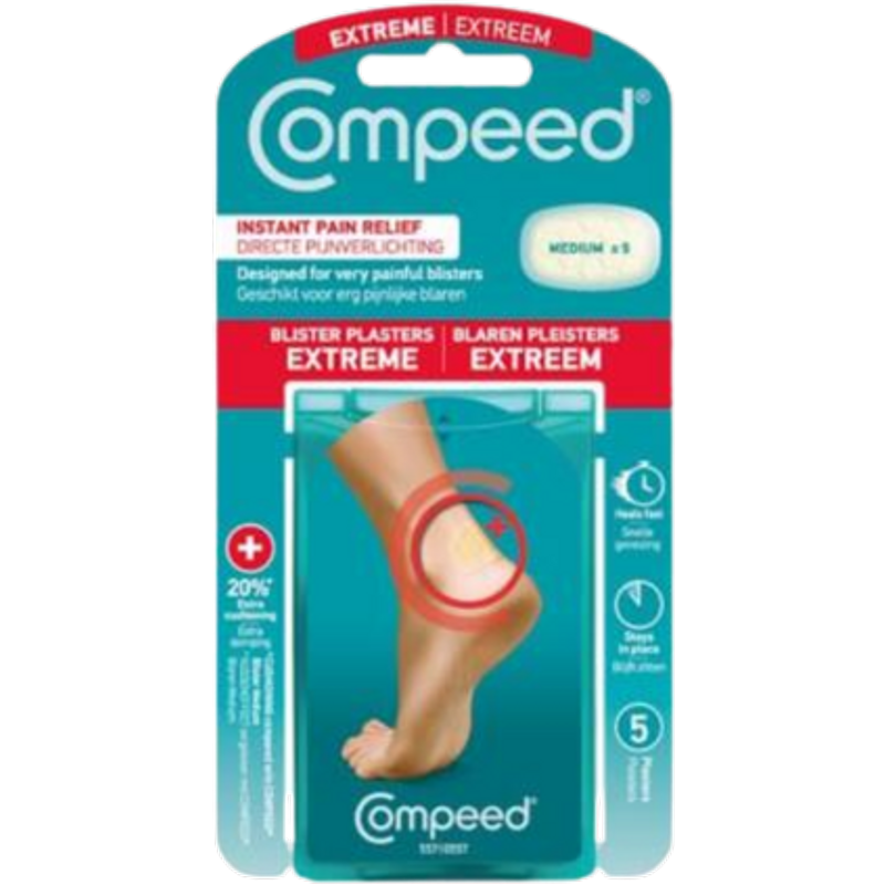 Compeed Extreme Medium Blisterplåster - 5 st