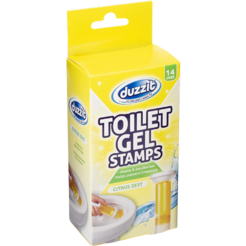 Duzzit Citrus Zest Toalettgelstämplar - 14 st