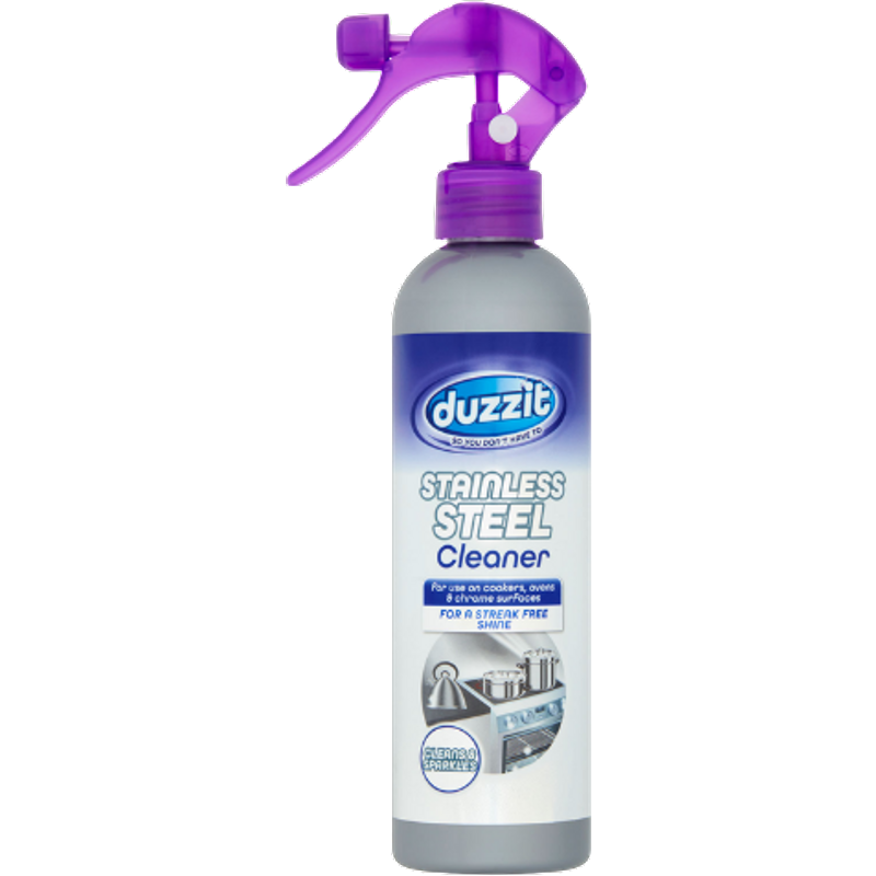 Duzzit Rengöringsspray för Rostfritt Stål - 400 ml