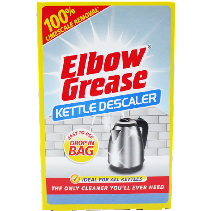 Elbow Grease Avkalkningsmedel för Vattenkokare i Drop-In Påse - 75 g