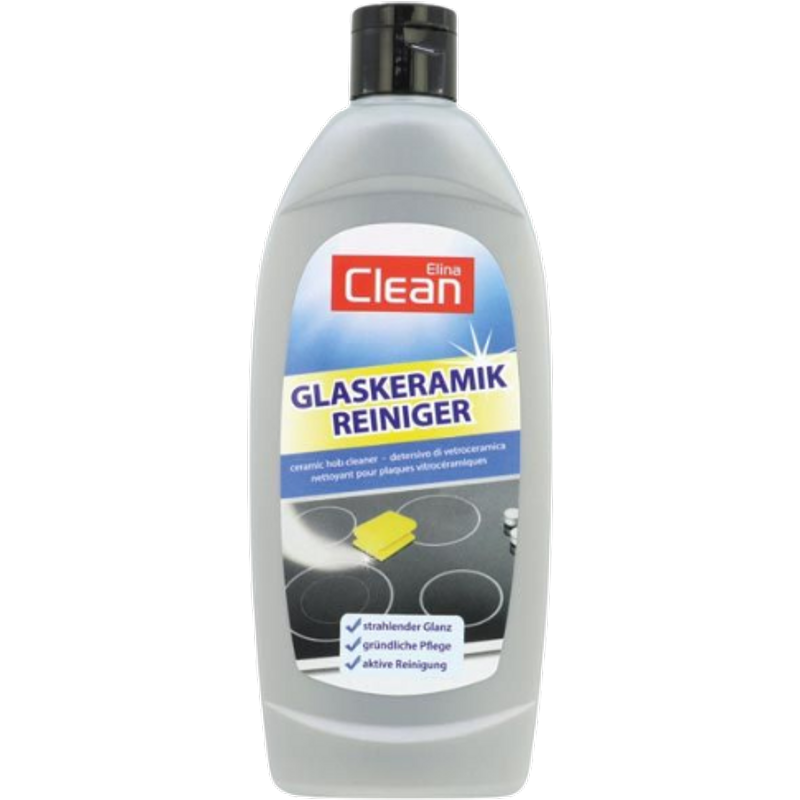 Elina Clean Rengöringsmedel för Glaskeramiska Spishällar - 250 ml