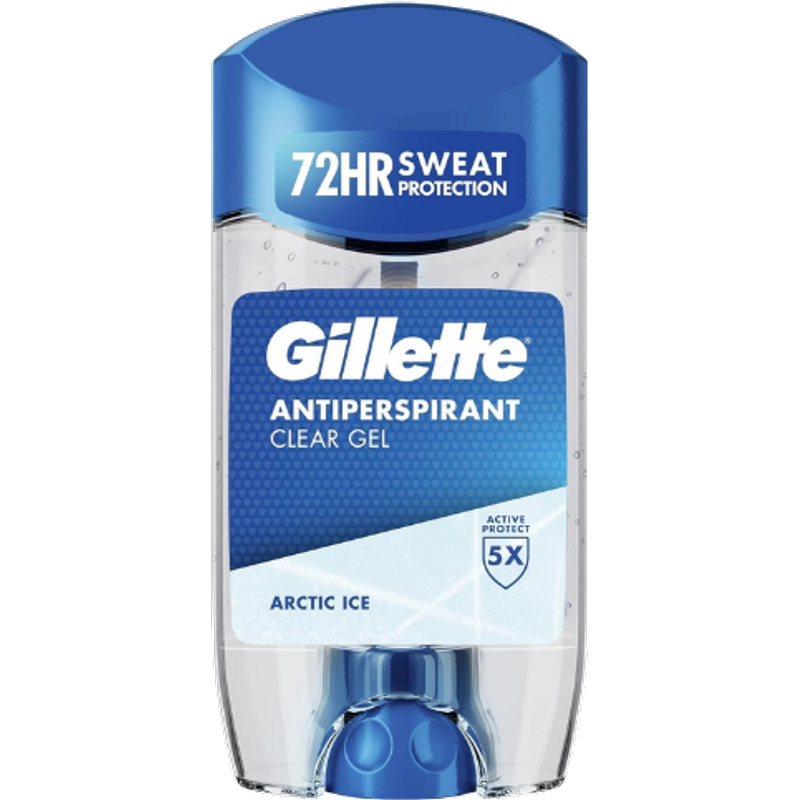 Gillette Arctic Ice Antiperspirant & Deodorant Klar Gel - 70 ml