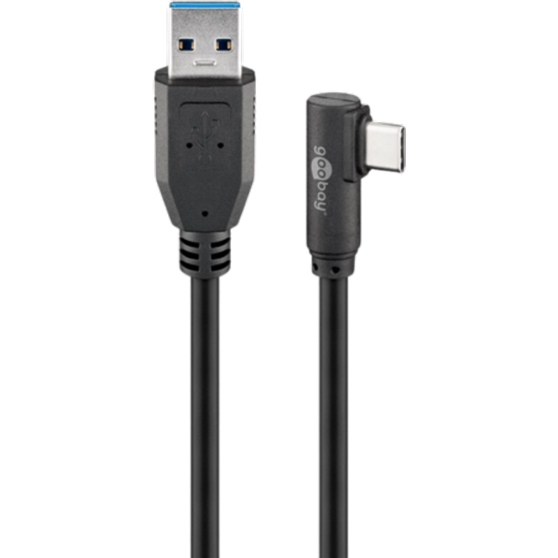 Goobay USB-C till USB-A-kabel - 1m
