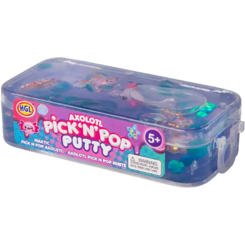 HGL Axolotl Pick N' Pop Putty Sensorisk Fidgetleksak