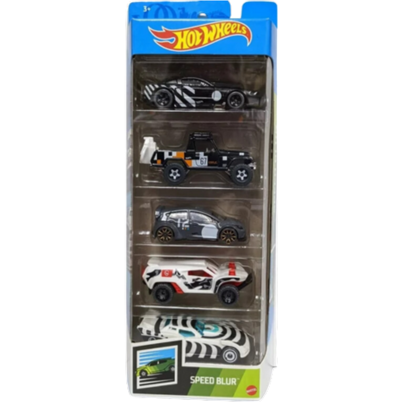 Hot Wheels Speed Blur 5-pack