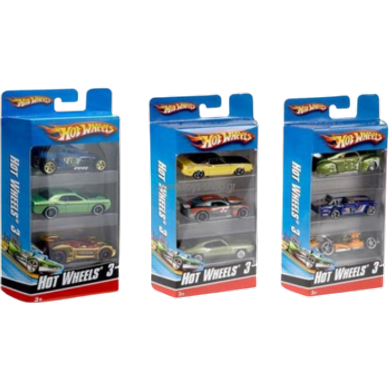 How Wheels 1:64 3-pack - Assorterade