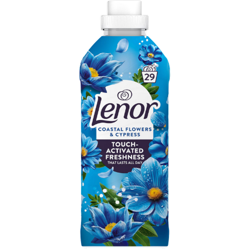 Lenor Coastal Flowers & Cypress Sköljmedel - 899 ml