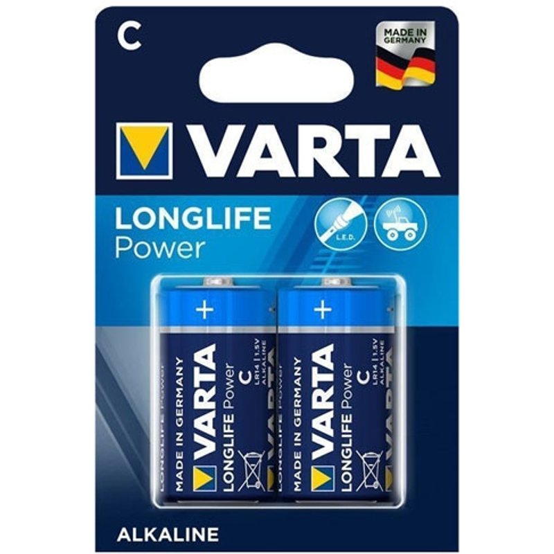 Varta Longlife Power C-batterier - 2 st