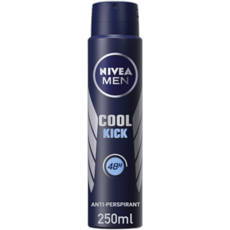 Nivea Men Cool Kick Anti-Perspirant Deodorant Spray – 250 ml