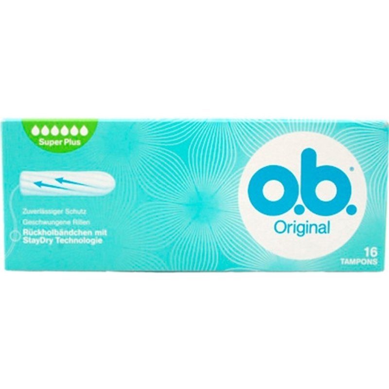 O.B. Original Super Plus-tamponger - 16 st