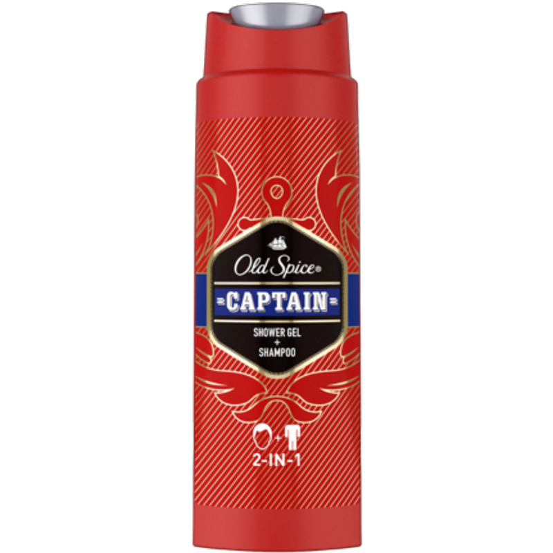 Old Spice Captain Duschgel & Schampo - 250ml