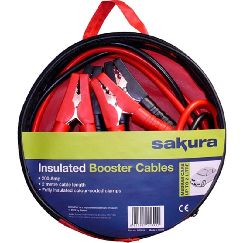 Sakura Startkabel 200A - 2 st