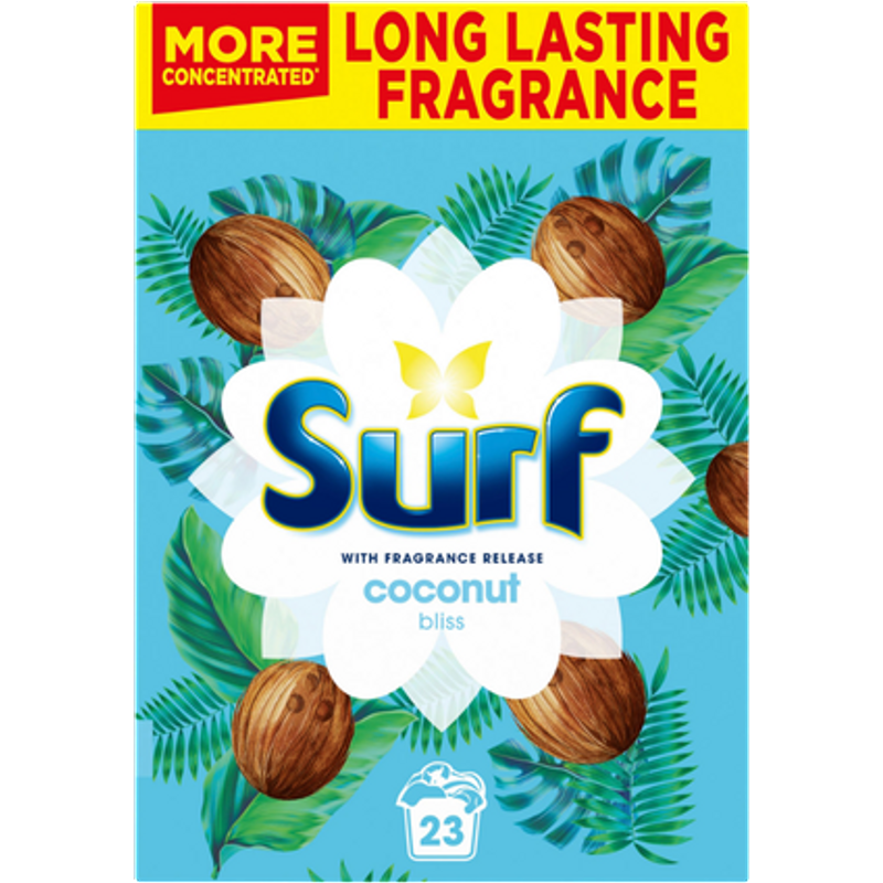 Surf Coconut Bliss Tvättmedel Pulver - 1150 g