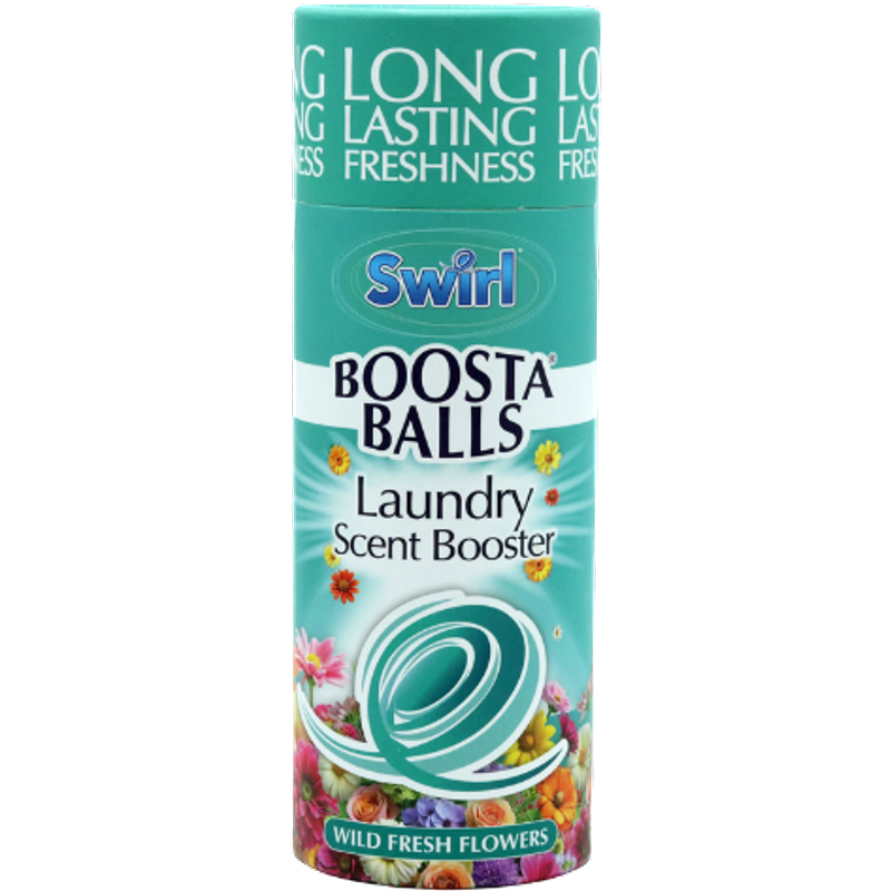 Swirl Boosta Balls Wild Fresh Flowers Doftpärlor för Tvätt - 230 g