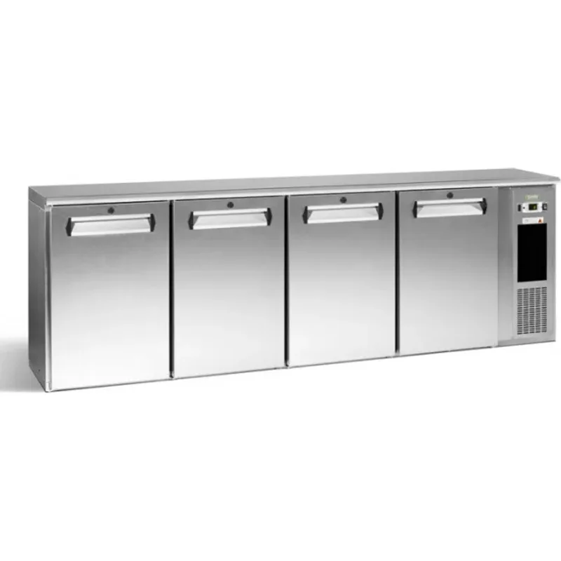 Gamko E3/2222MUCS84 4 x Solid Door Under Counter Bottle Cooler 728 Litres