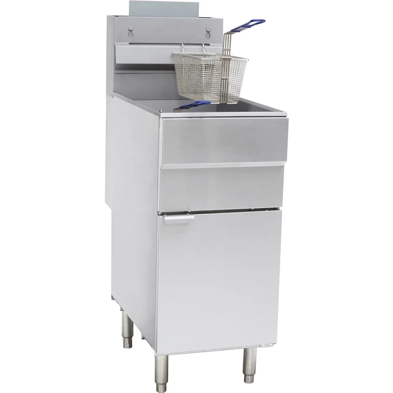 Chefsrange GF120 - 22 Ltr Single Tank Gas Fryer (4 Burner)